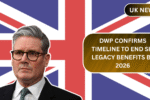 DWP Confirms Timeline to End Six Legacy Benefits by 2026 in Universal Credit Move