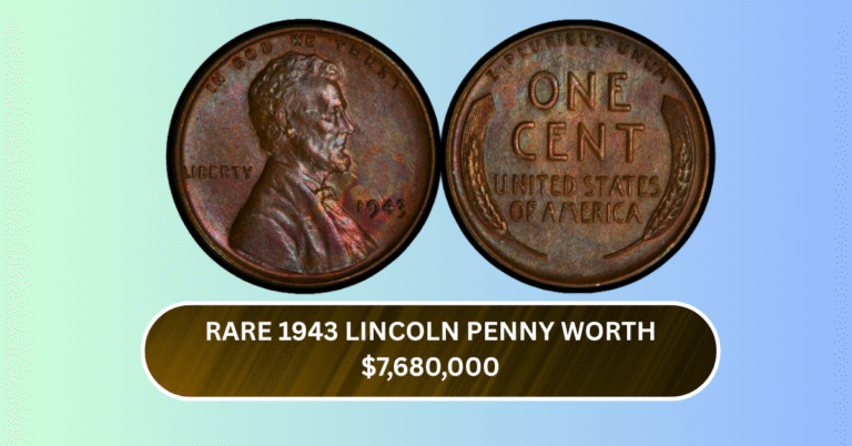 Rare 1943 Lincoln Penny Worth $7,680,000 Could Still Be Found in Everyday Change