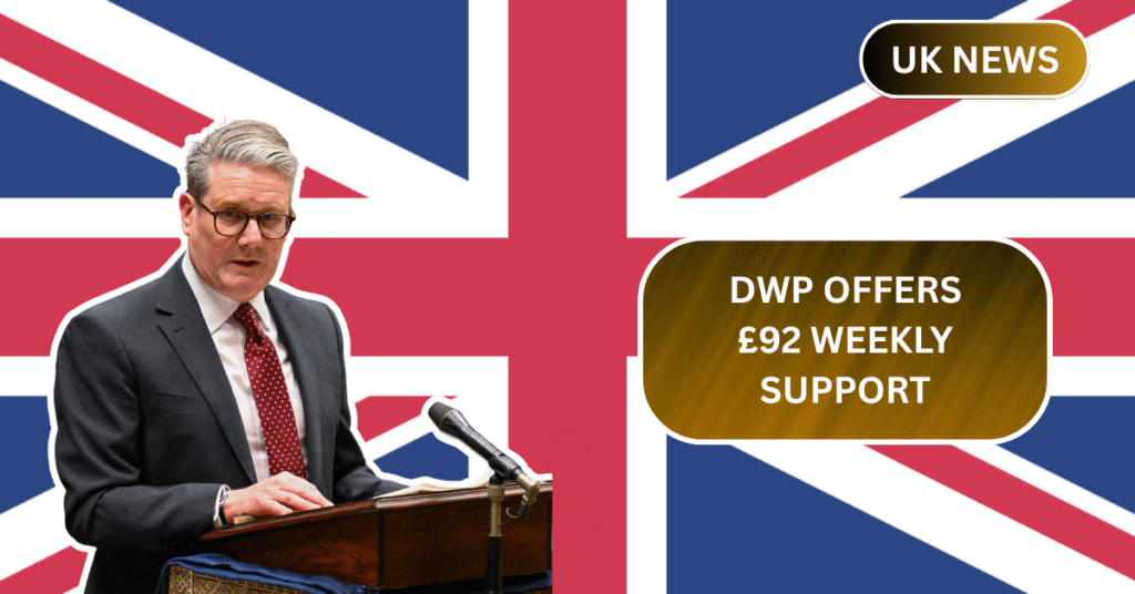 DWP Offers £92 Weekly Support