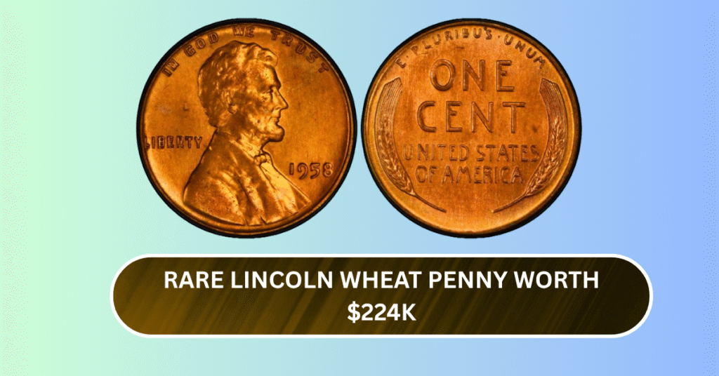 Rare Lincoln Wheat Penny Worth $224K Still Found in Circulation