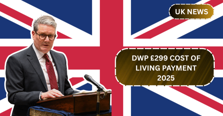 DWP £299 Cost of Living Payment 2025: Eligibility, Timeline and Payment Details