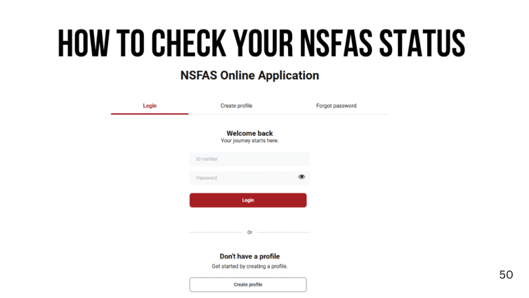 nsfas status check